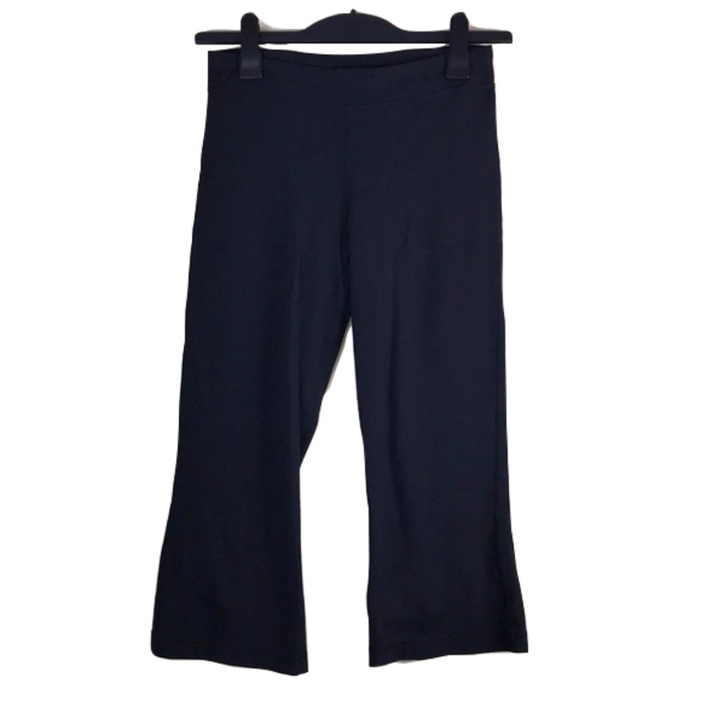 Lululemon gather black crop yoga pants size 6